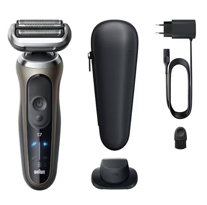 Braun Shaver Series 7 72-C1200s / 645300 Black, bronze, stainless steel
