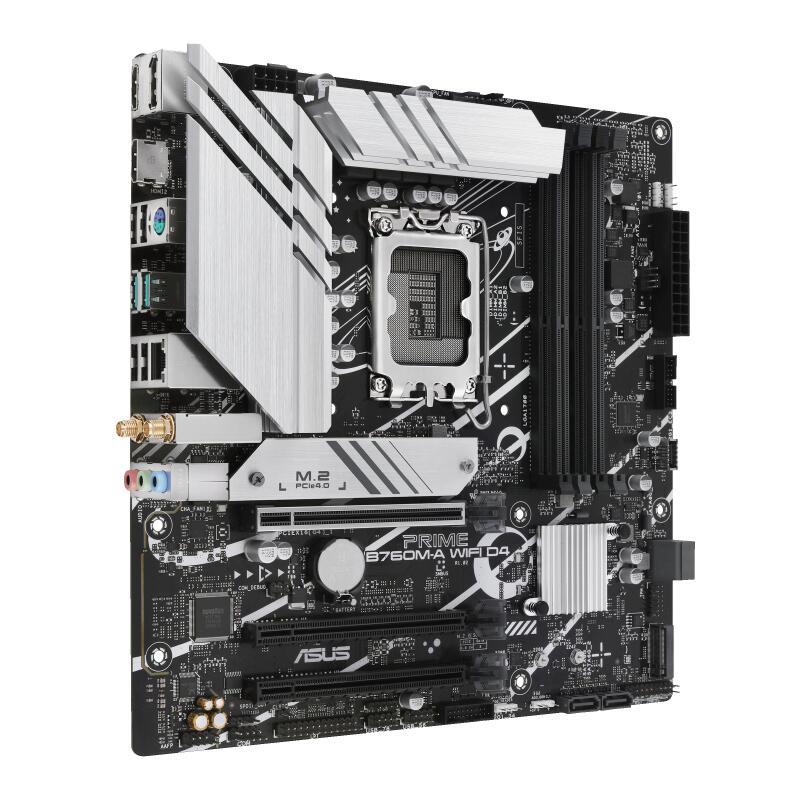ASUS Placa base PRIME B760M-A WIFI D4 / 90MB1CX0-M1EAY0 Negro