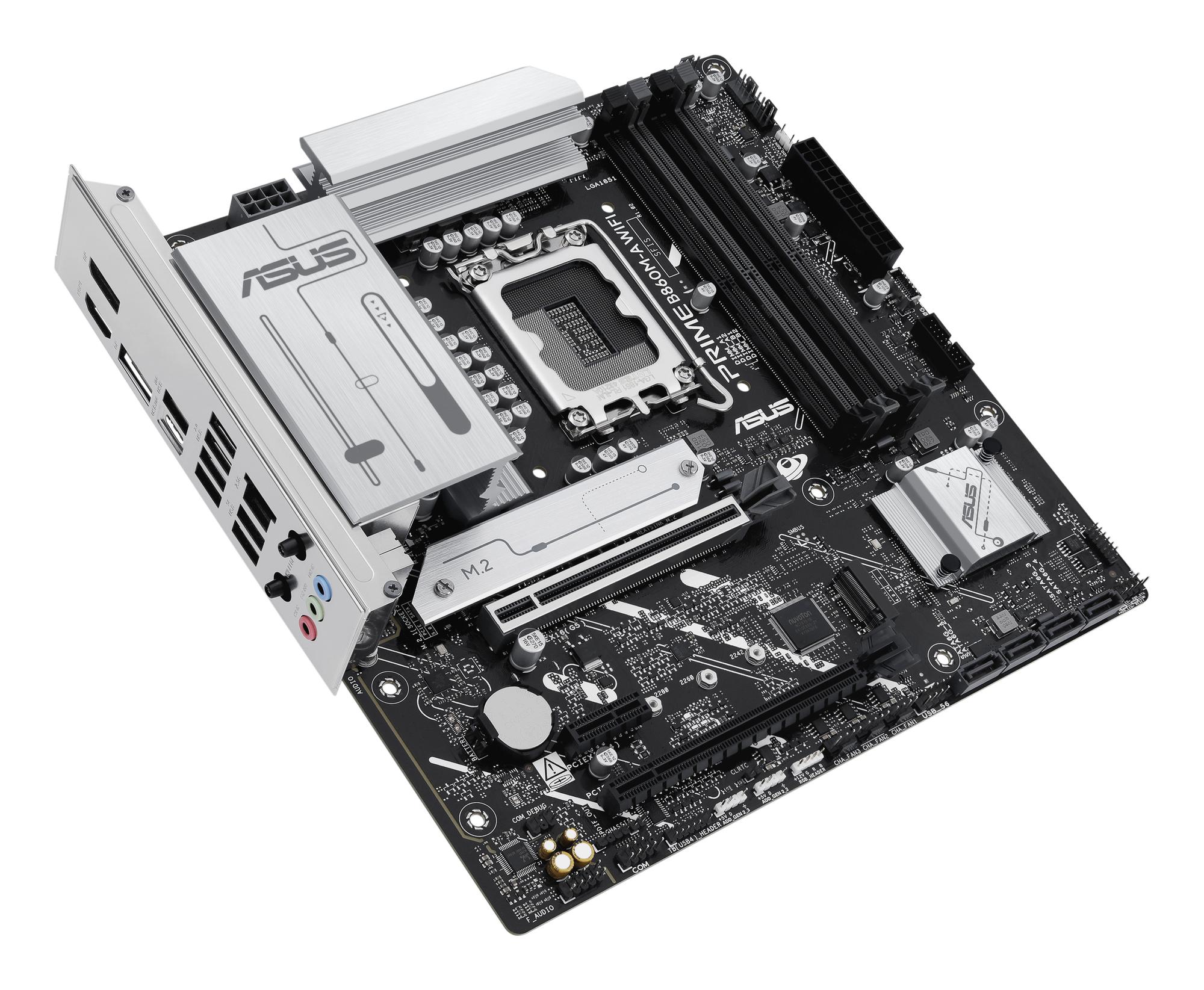 ASUS Carte mère PRIME B860M-A WIFI / 90MB1JY0-M0EAY0 Noir