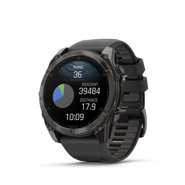Garmin Indossabile fenix 8 Sapphire / 010-02905-21 Nero L 3,56 cm (1,4")