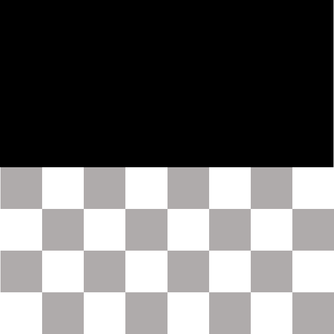 Black, transparent