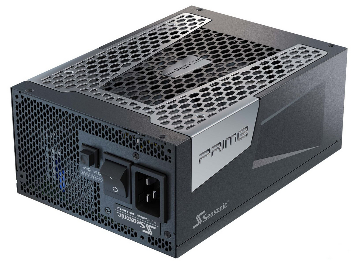Seasonic Alimentation pour PC Prime TX-1600 / PRIME-TX-1600-ATX30 Noir