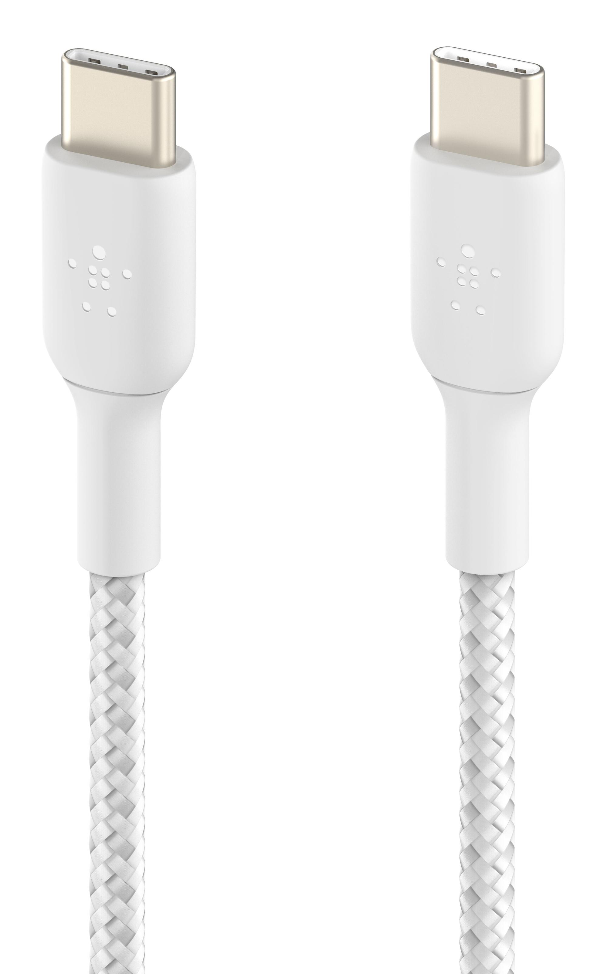 Belkin Cables USB-C 1m / CAB004BT1MWH2PK White