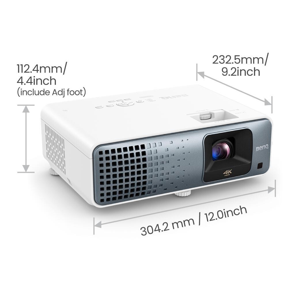 BenQ Beamer TK710 / 9H.JSJ77.17E Noir, blanc