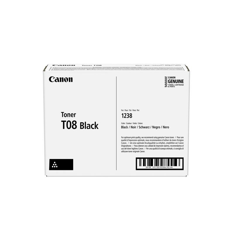 Canon Toner T08 / 3010C006 Black (3010C006/3010C006AA)