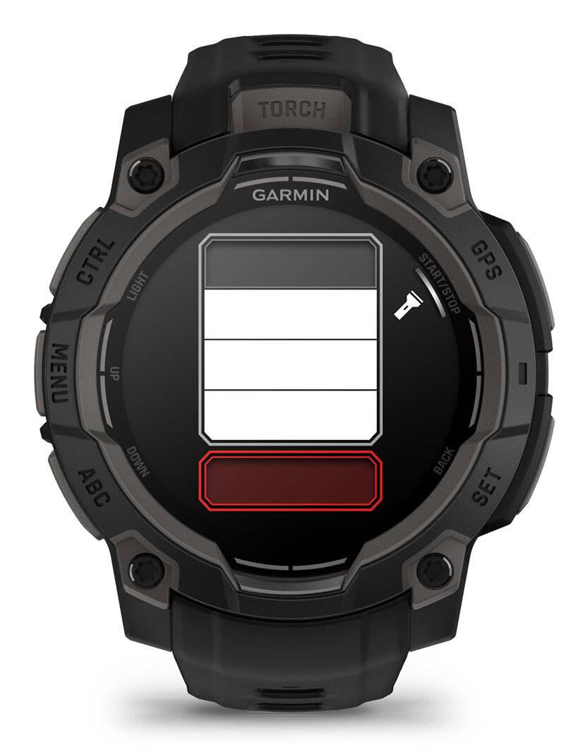Garmin Wearable Instinct 3 45mm / 010-02936-00 Noir Standard 3,05 cm (1,2")