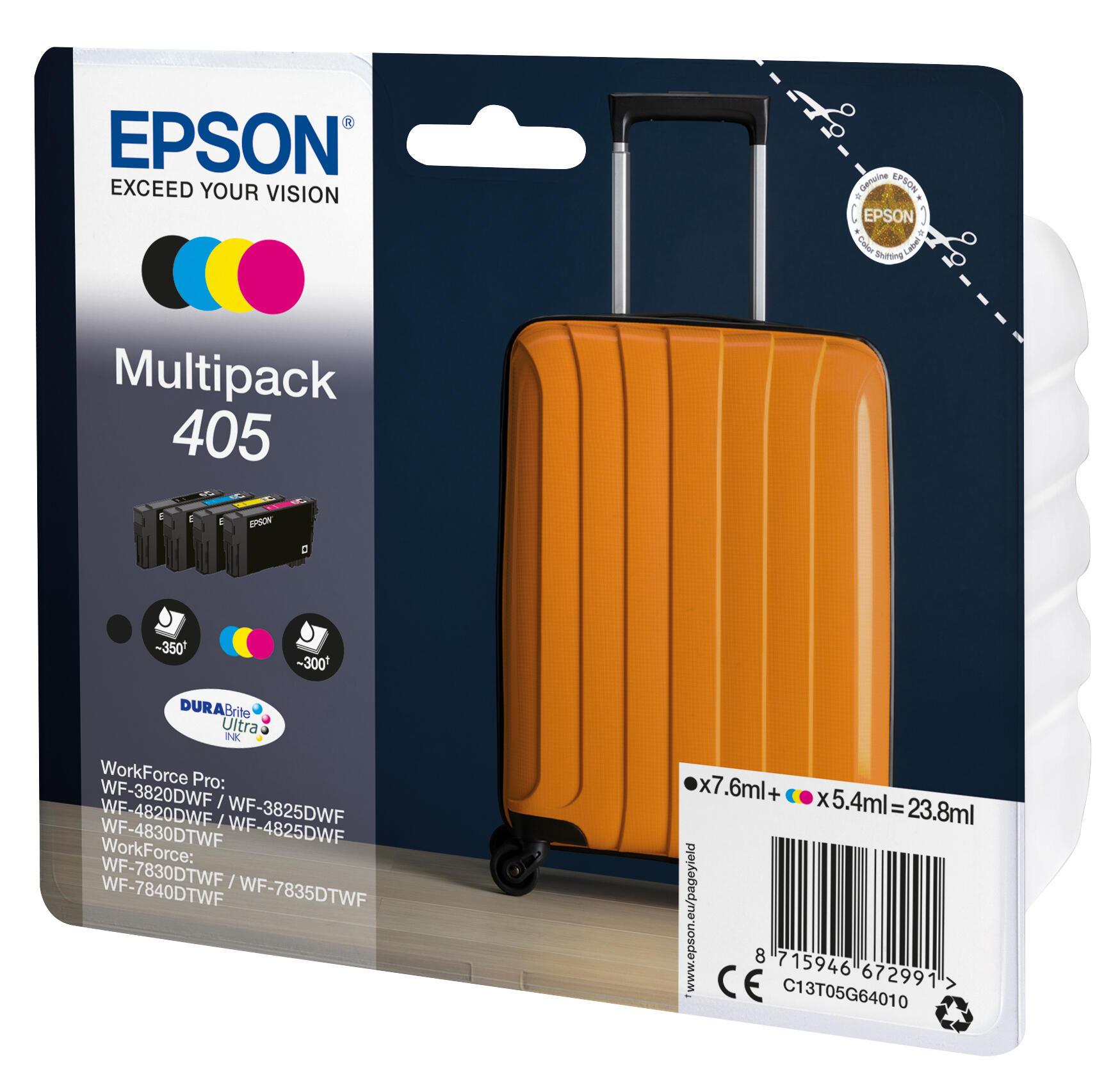 Epson Tinta 405 / C13T05G64010 BK,C,M,Y Multipack