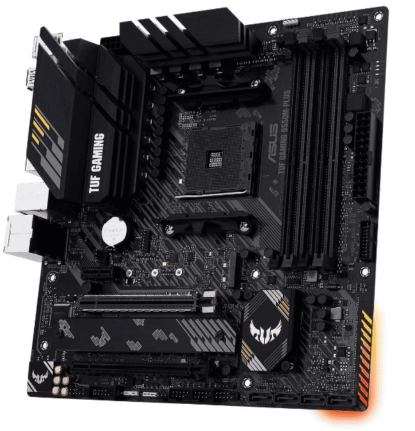 Asus Motherboard TUF GAMING B550M PLUS / 90MB14A0-M0EAY0 Black