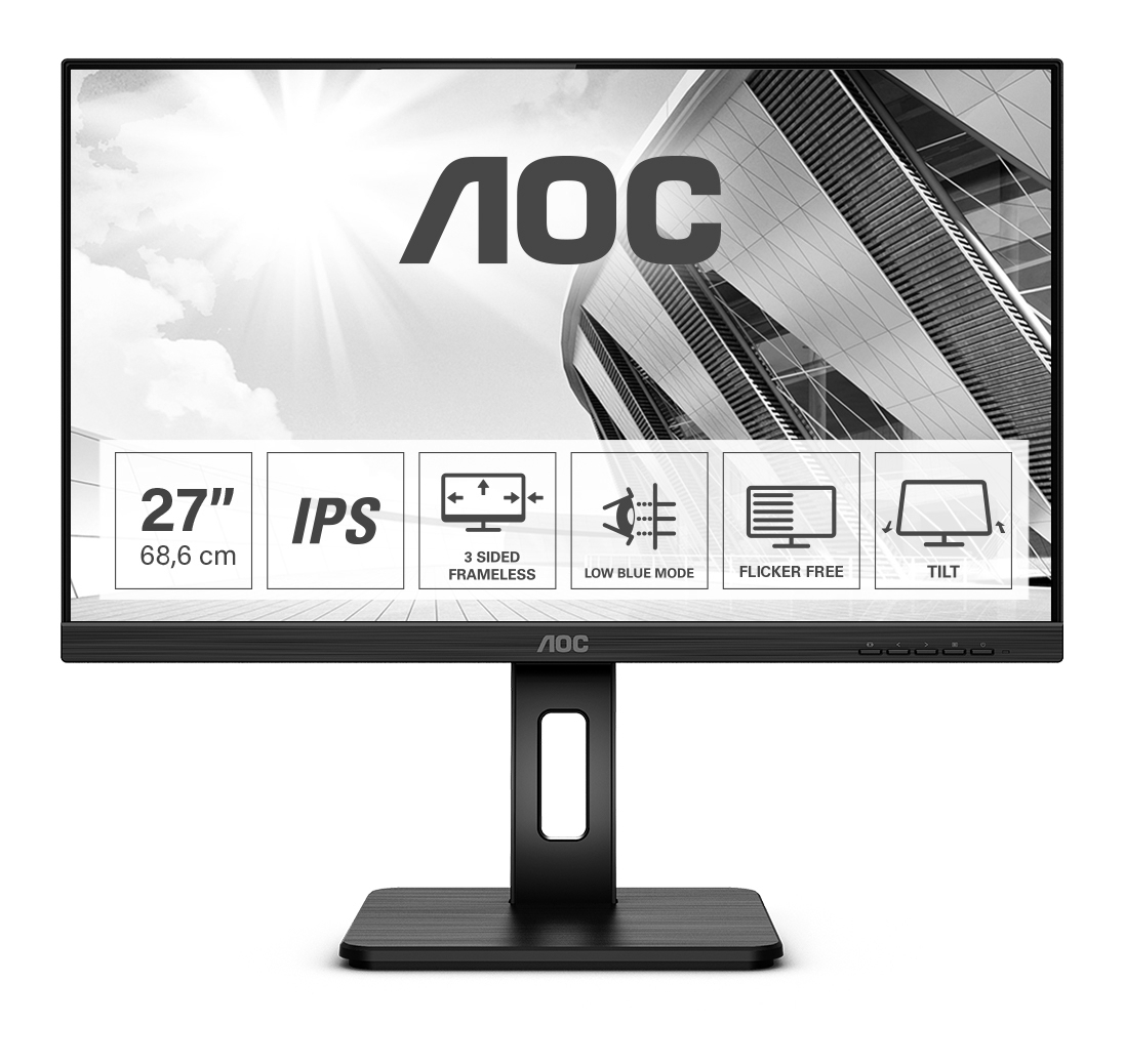 AOC Monitor 27P2Q Nero (27 ")