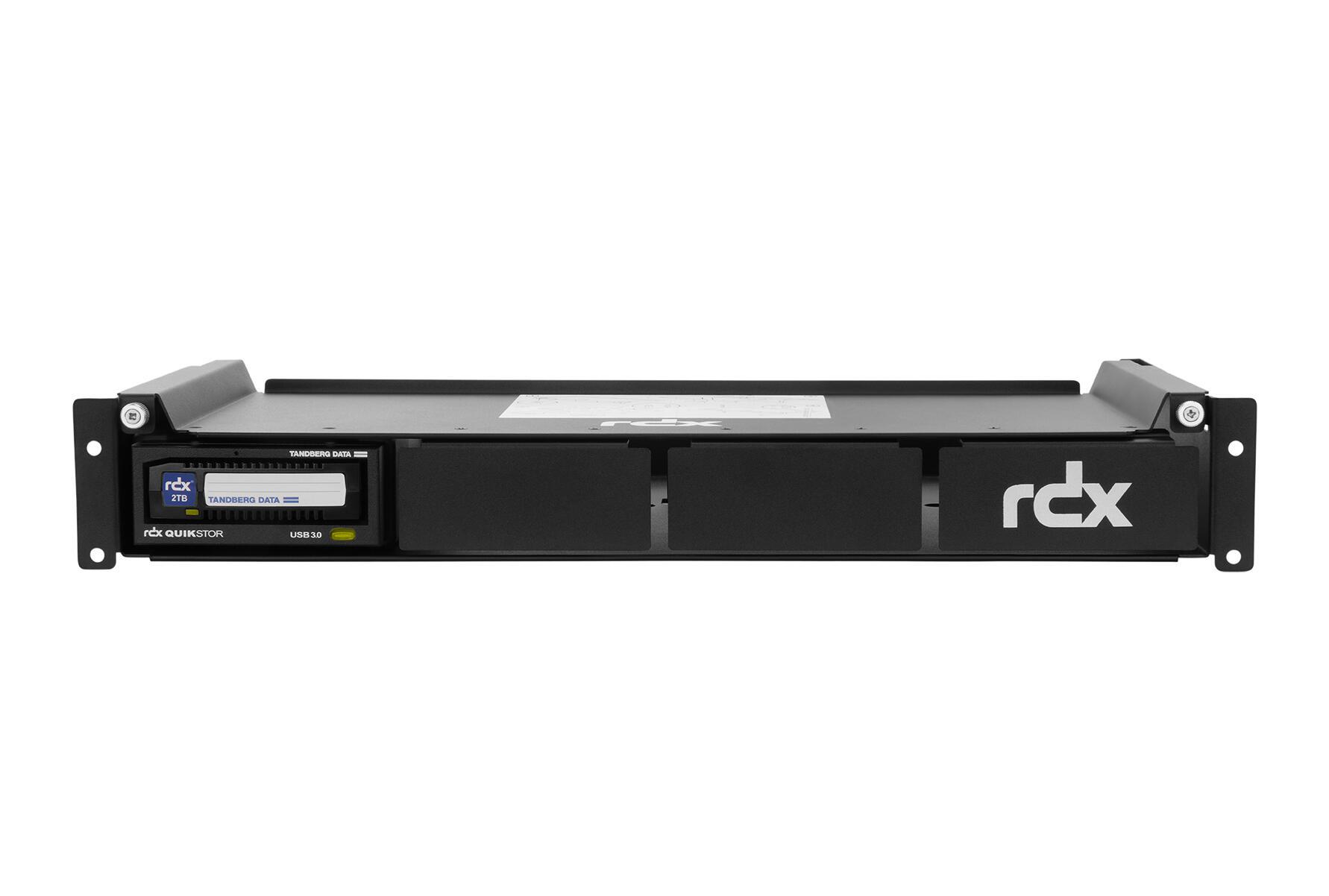 Tandberg Data Rack QuadPAK RDX / 3800-RAK Black
