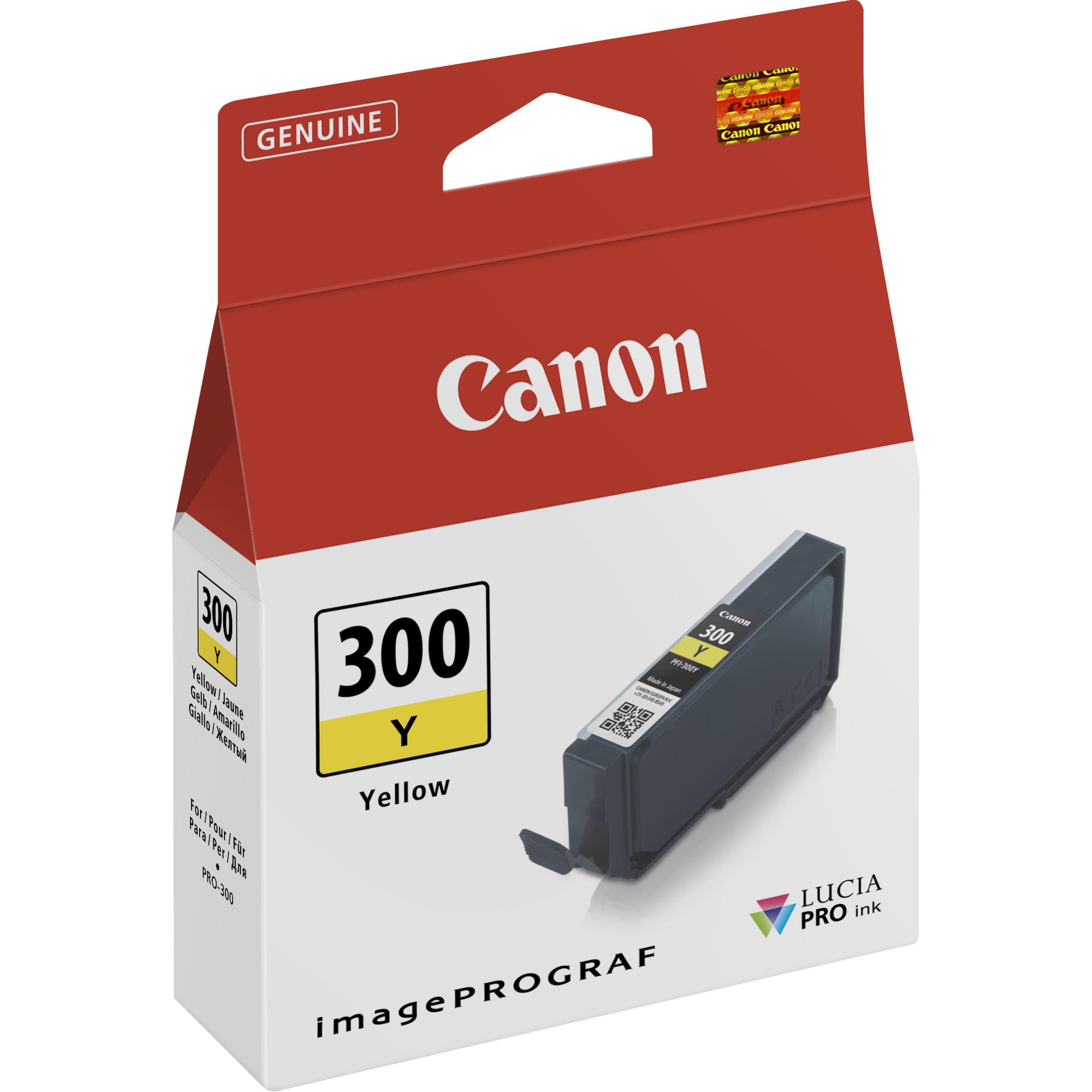 Canon Encre PFI-300 Y / 4196C001 Jaune Standard