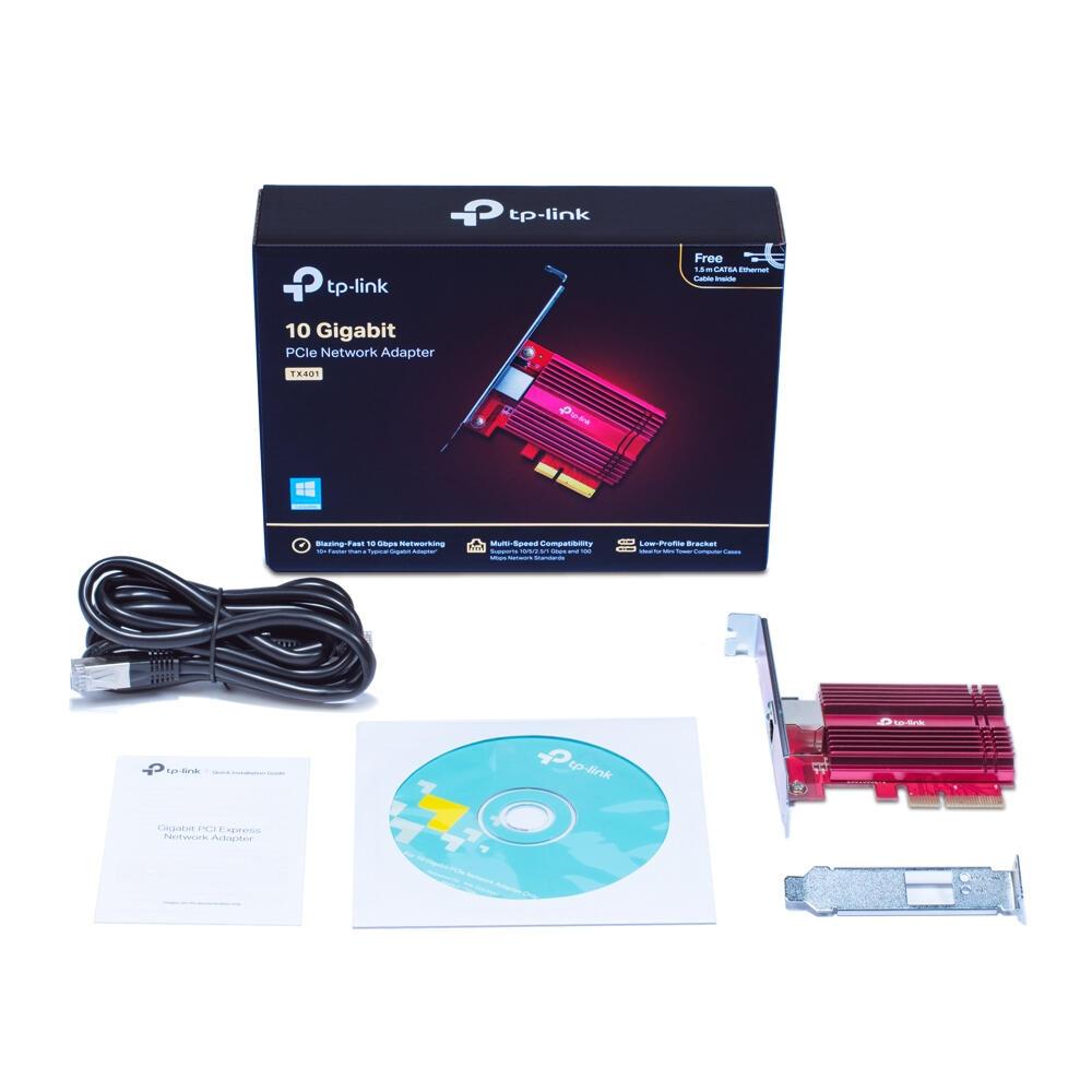TP-Link Tarjetas de red TX401 / TX401 Rojo