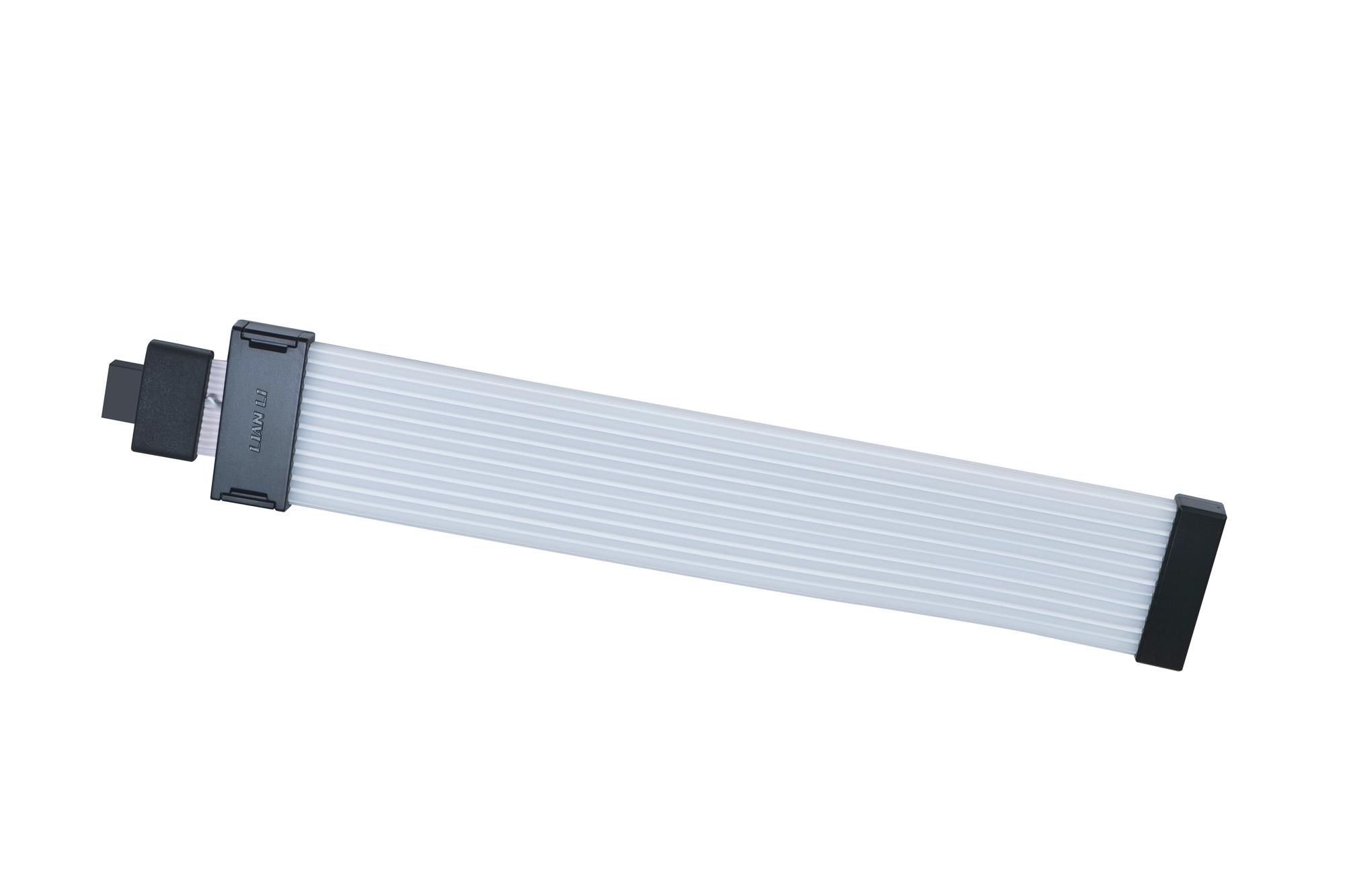 Lian Li Kabel Strimer Wireless 12+4-pin (12V-2X6) GPU ARGB Wide Extension / PW16-121W Schwarz, Transparent