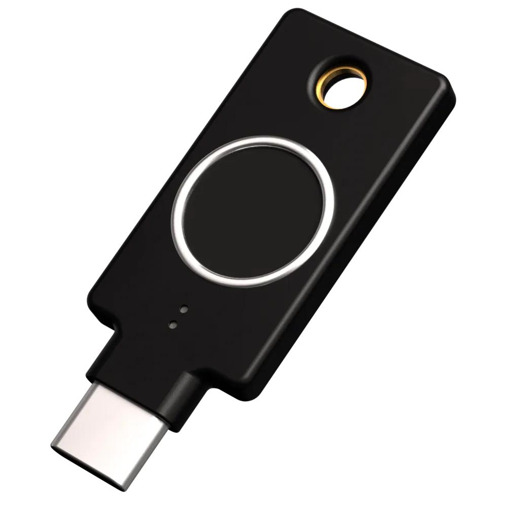 Yubico Chiave di sicurezza YubiKey C Bio FIDO / 100949 Nero