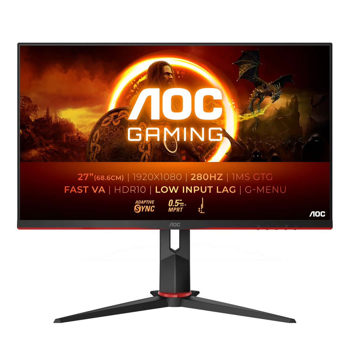 AOC Monitor 27G2ZN3/BK / 27G2ZN3/BK Black (27 ")