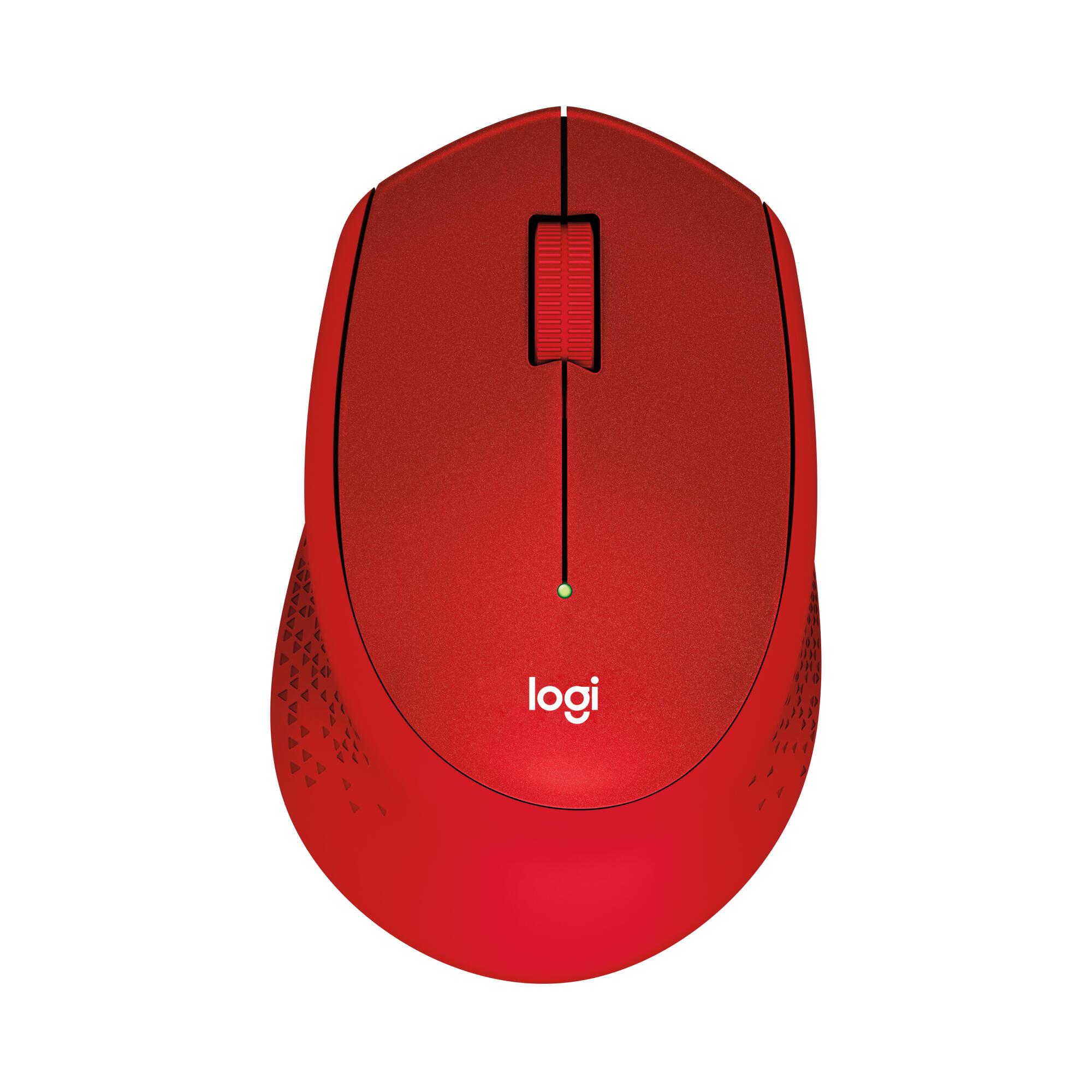 Logitech Maus M330 Silent Plus / 910-004911 Rot