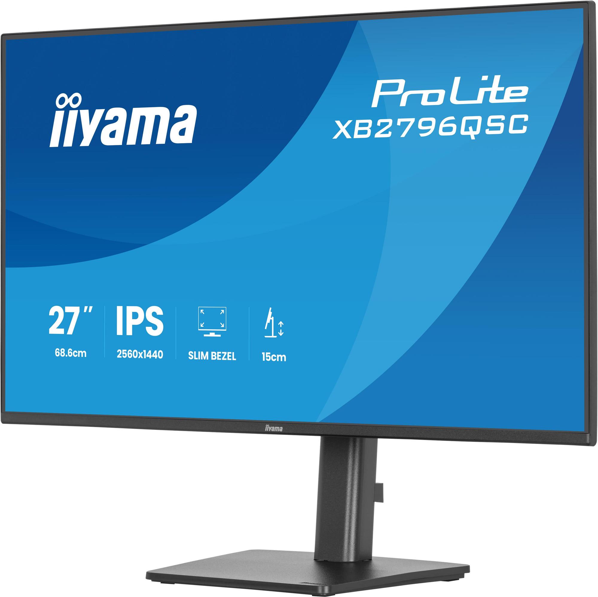 iiyama Moniteur ProLite XB2796QSC / XB2796QSC-B1 Noir