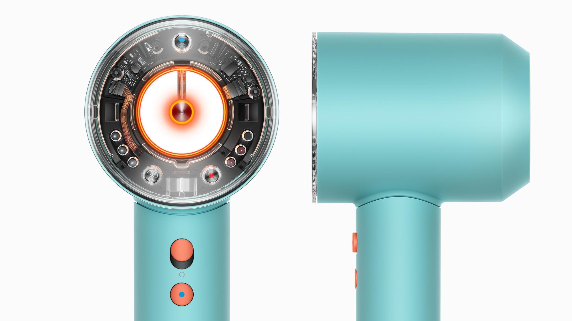 Dyson Asciugacapelli HD16 Supersonic Nural / 515276-01 Blu, arancione