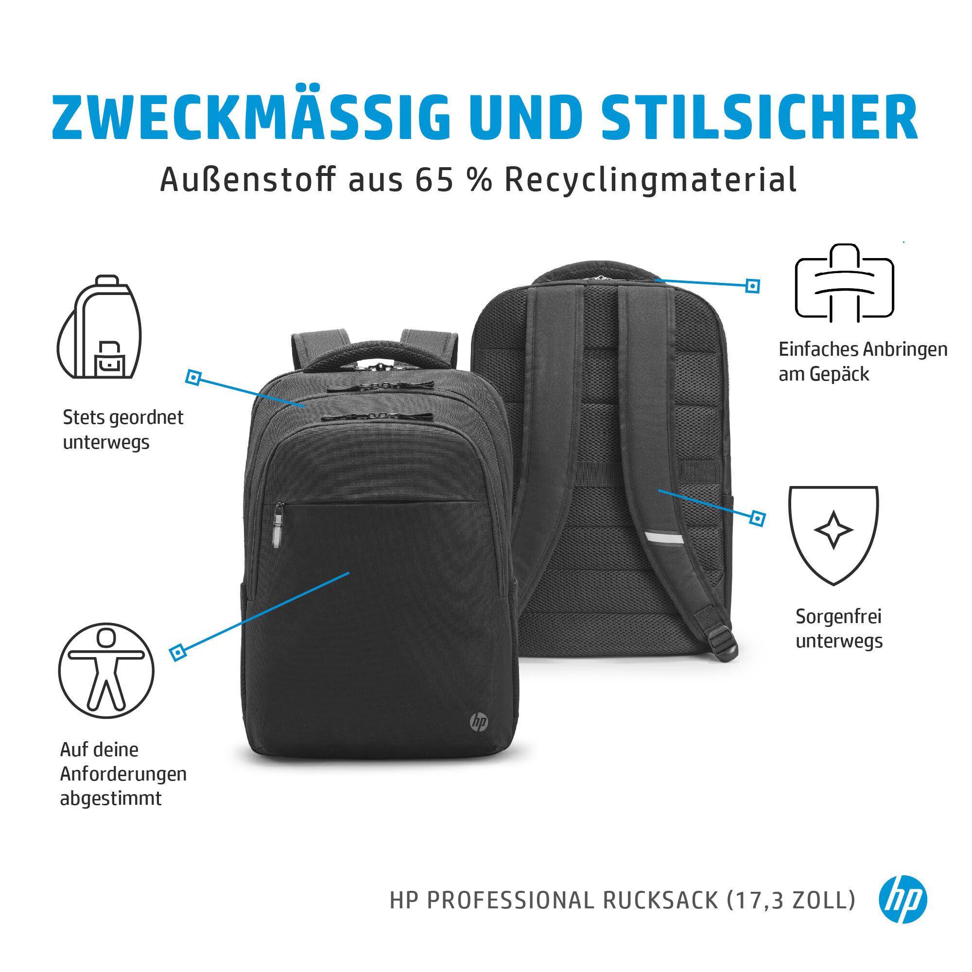 HP Notebook case Professional 17" / 500S6AA Black XL