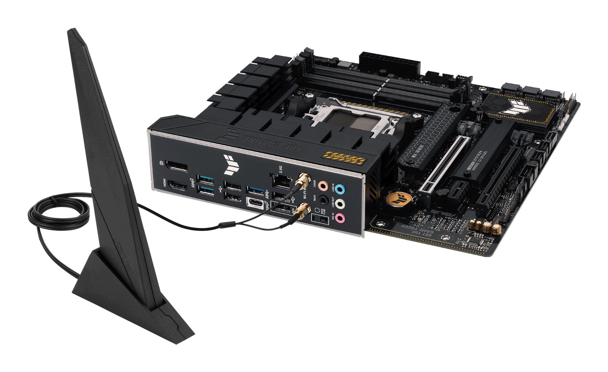ASUS Placa base TUF GAMING B650M-PLUS WIFI / 90MB1BF0-M0EAY0 Negro