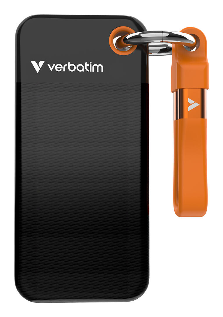 Verbatim Externe SSD Pocket 1TB / 32193 Schwarz, Orange