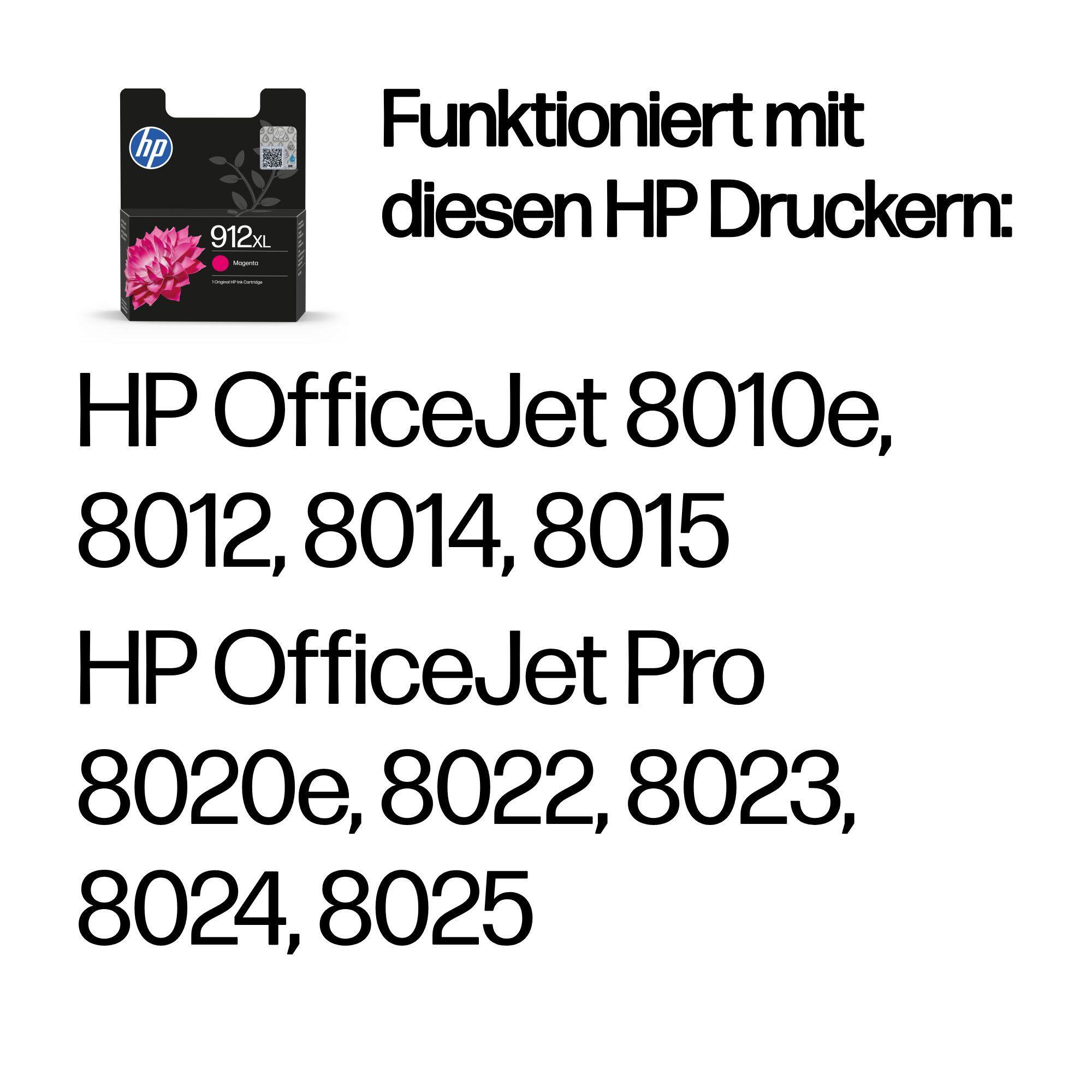 HP Ink 912XL / 3YL82AE Magenta XL