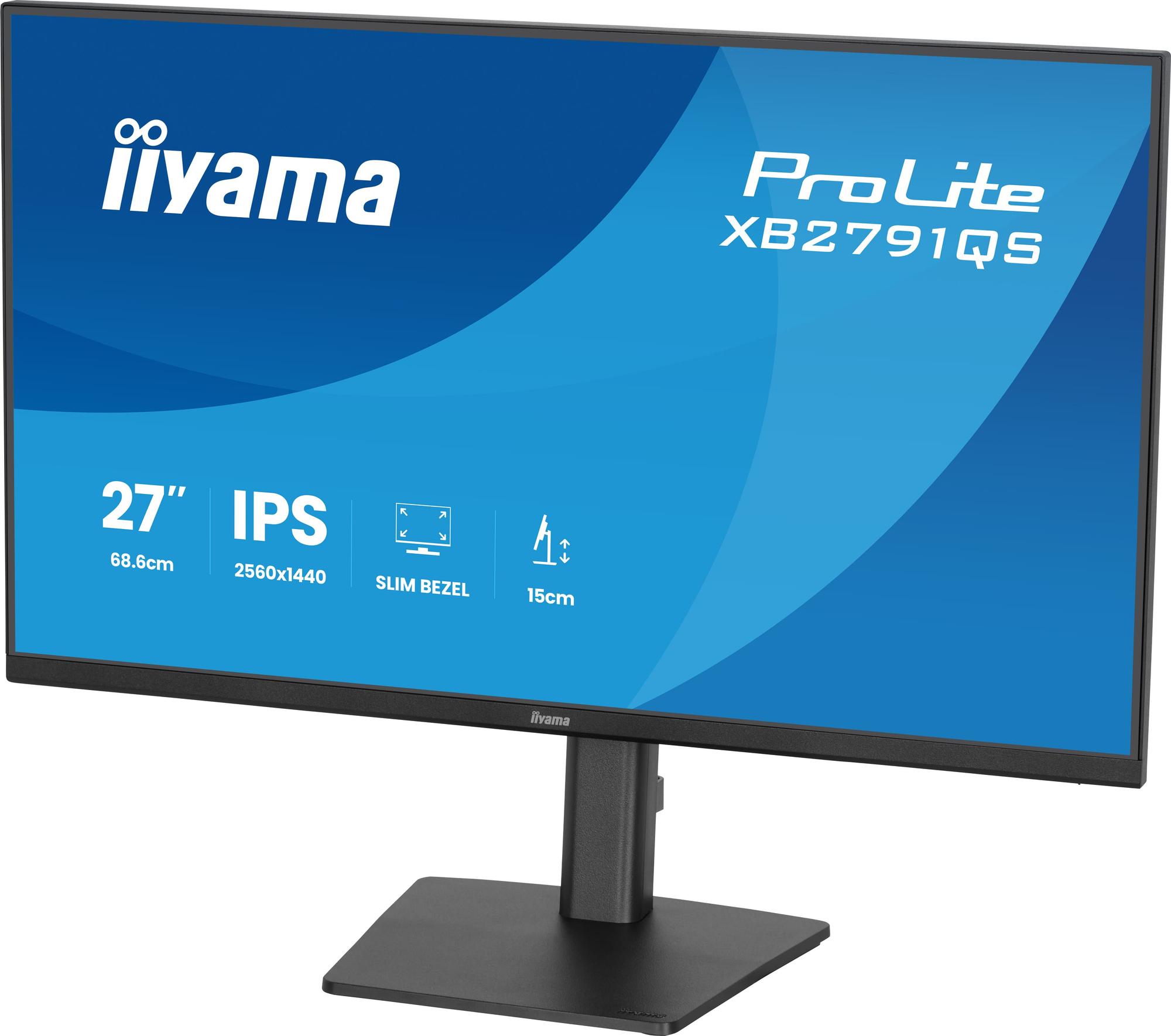 iiyama Monitor ProLite XB2791QS / XB2791QS-B1 Schwarz