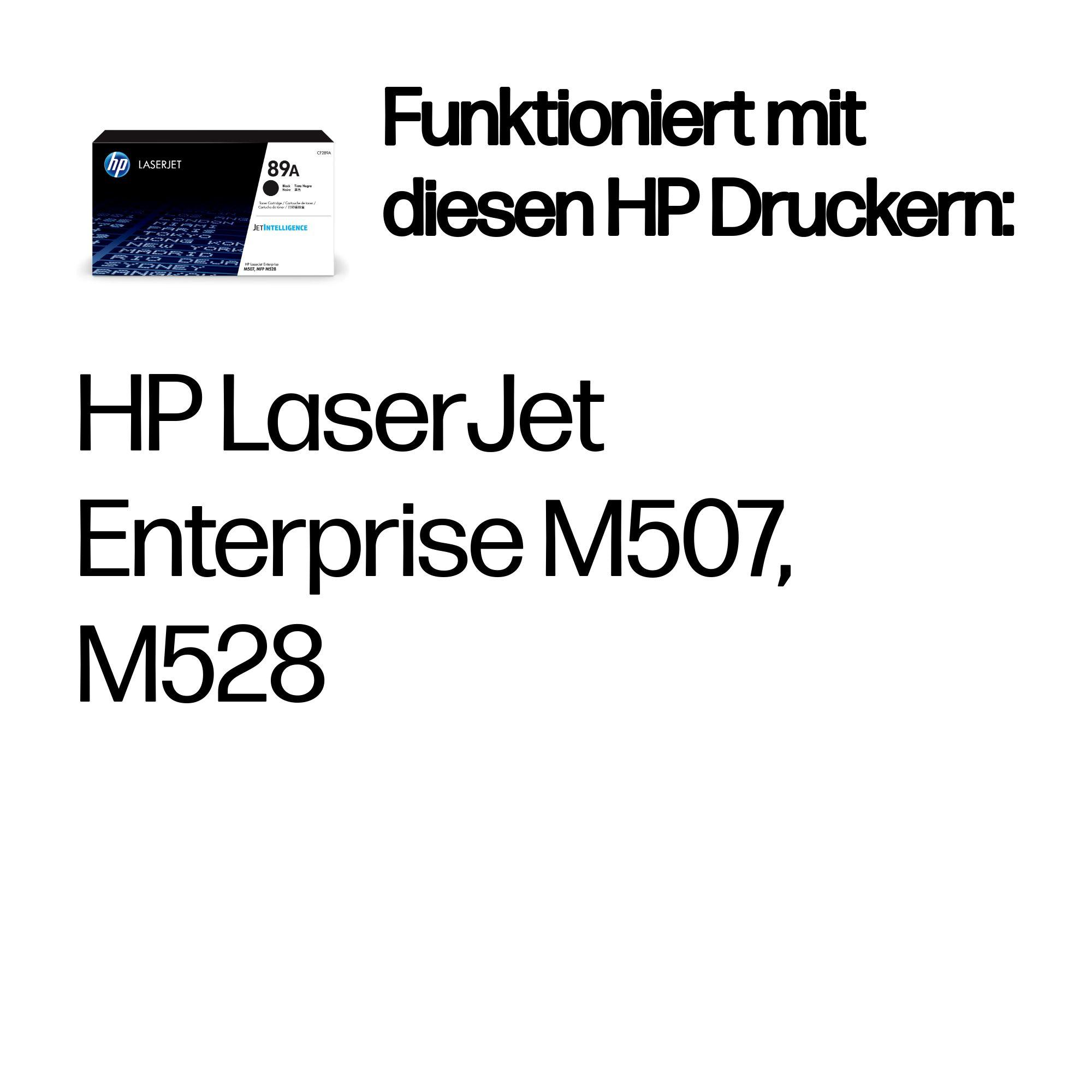 HP Tóner 89A / CF289A Negro Standard