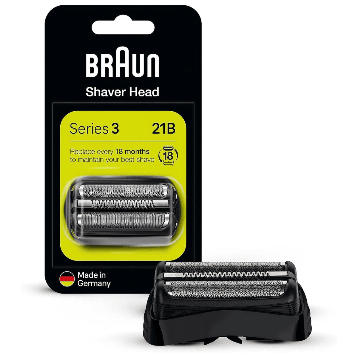 Braun Rasierklinge Kombipack 21B / 163626 Schwarz