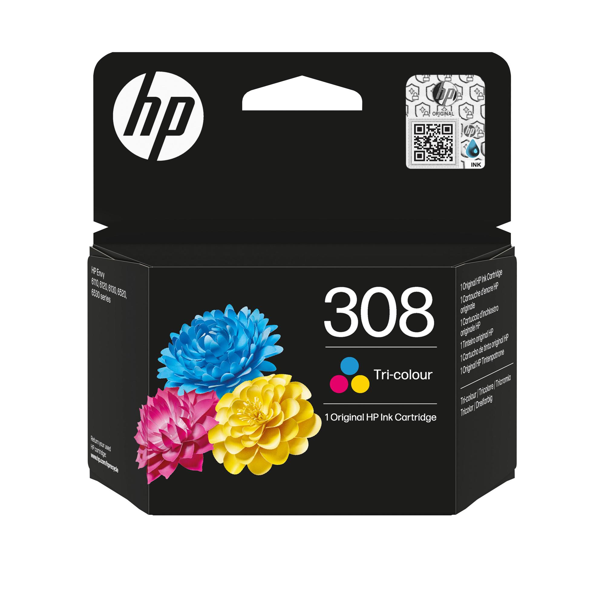 HP Encre 308 / 7FP20UE C,M,Y