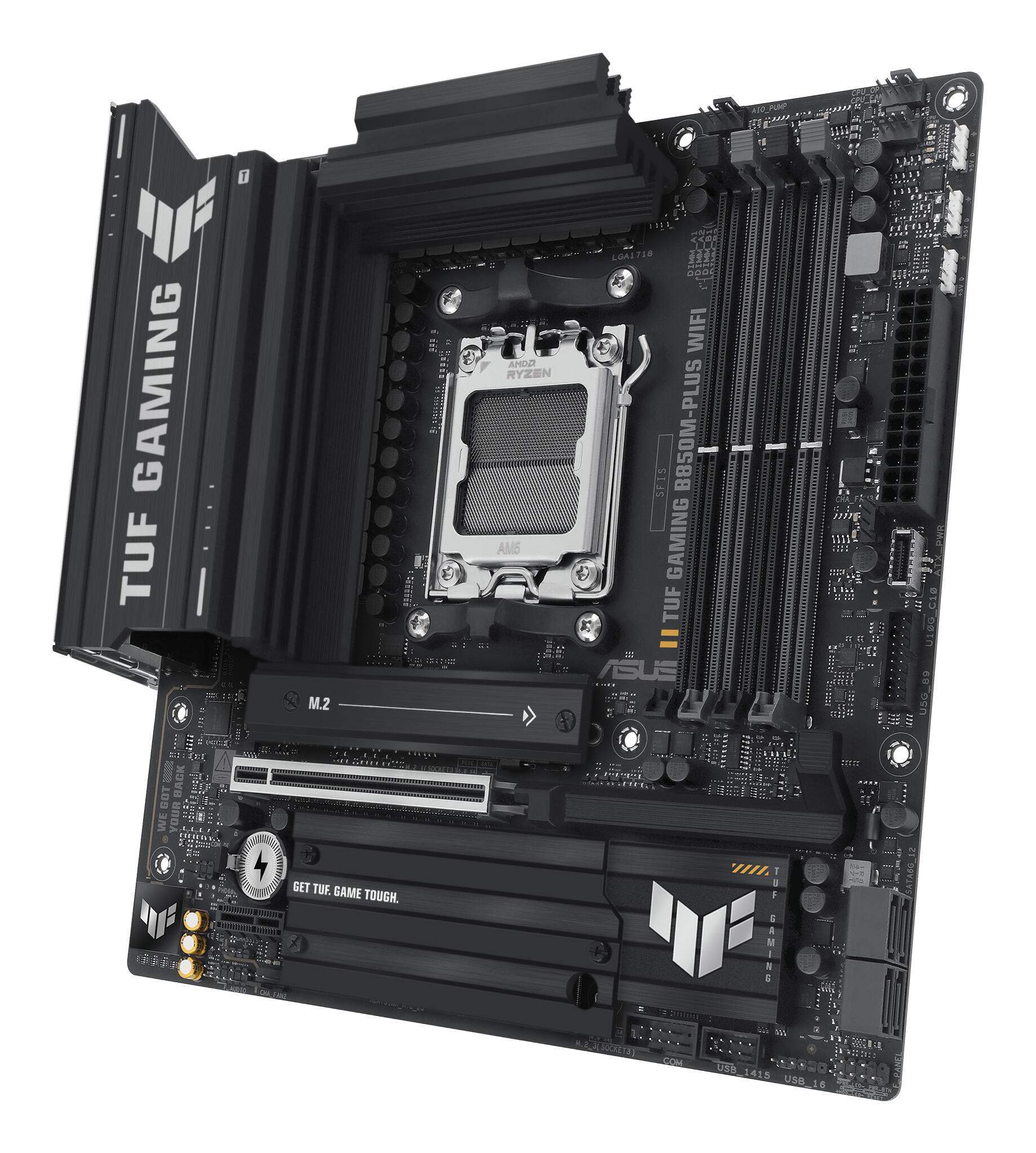 ASUS Mainboard TUF Gaming B850M-Plus WiFi / 90MB1IY0-M0EAY0 Black