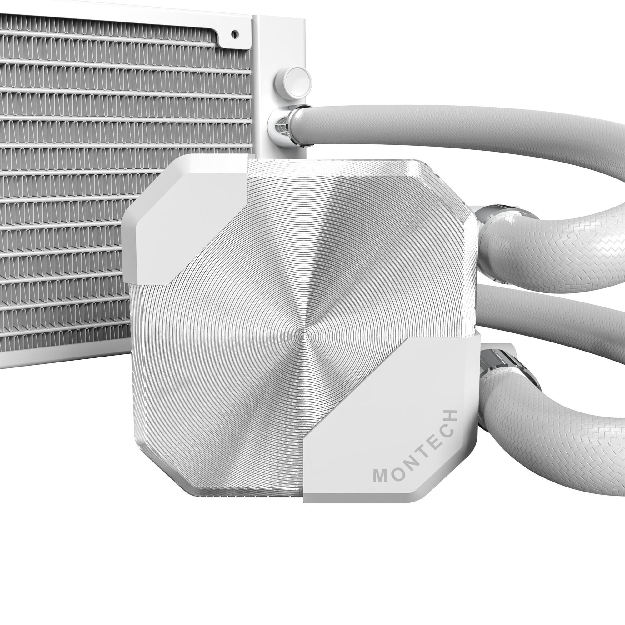 Montech Raffreddamento ad acqua HyperFlow Silent 360 / HYPERFLOW SILENT 360 (W) Bianco XL