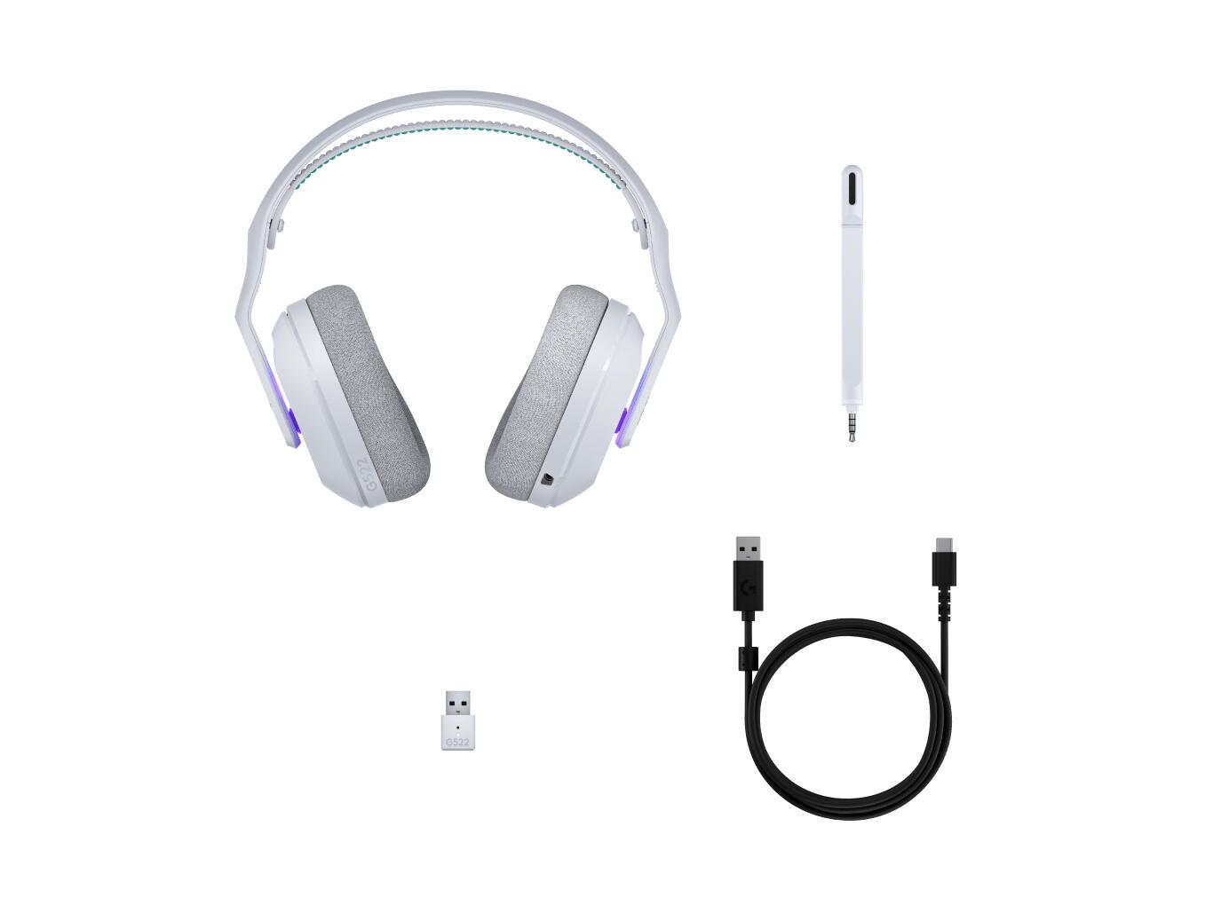 Logitech Headset G522 Lightspeed / 981-001550 Weiß