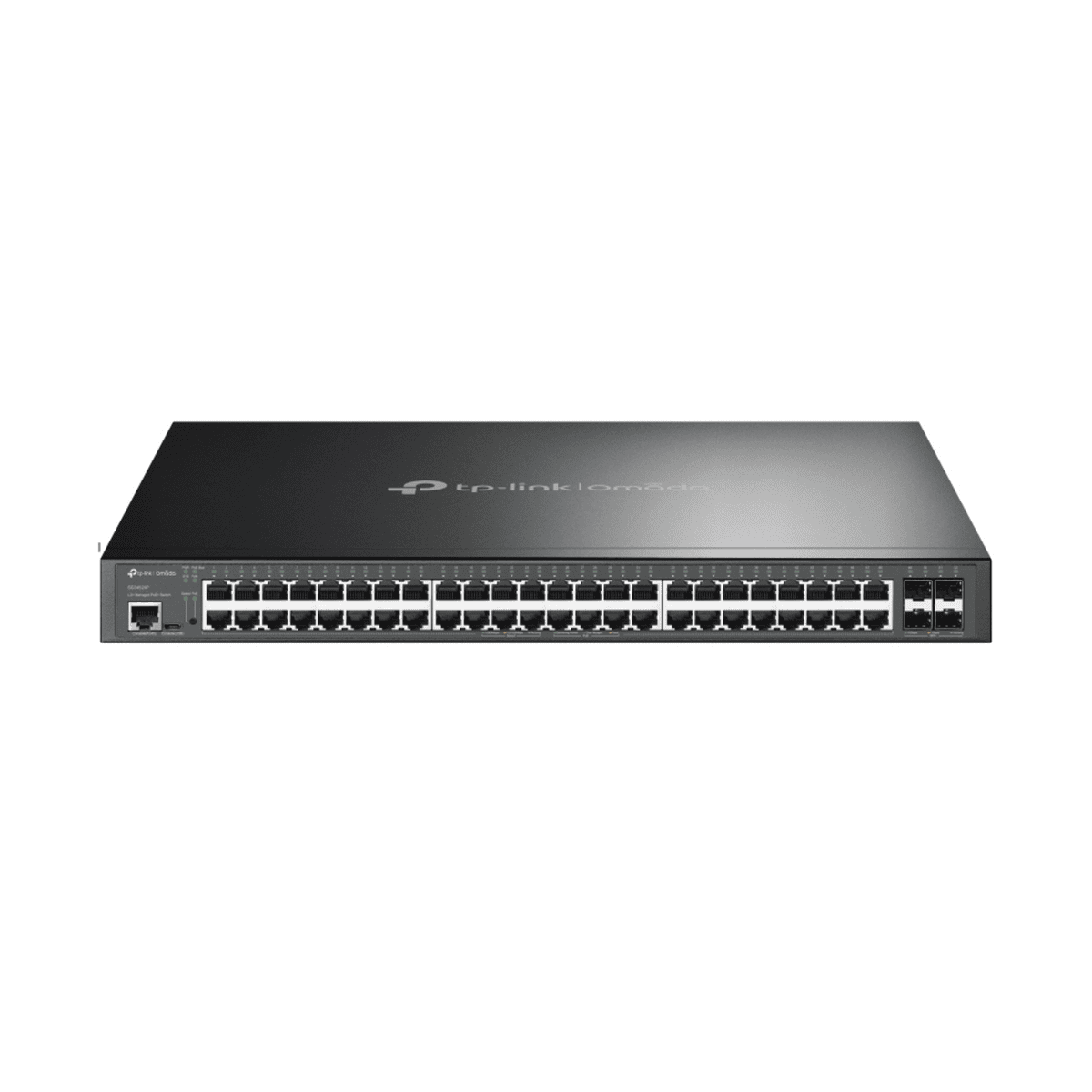 TP-LINK Interruptor JetStream SG3452XP V2.6 / TL-SG3452XP Negro Estándar
