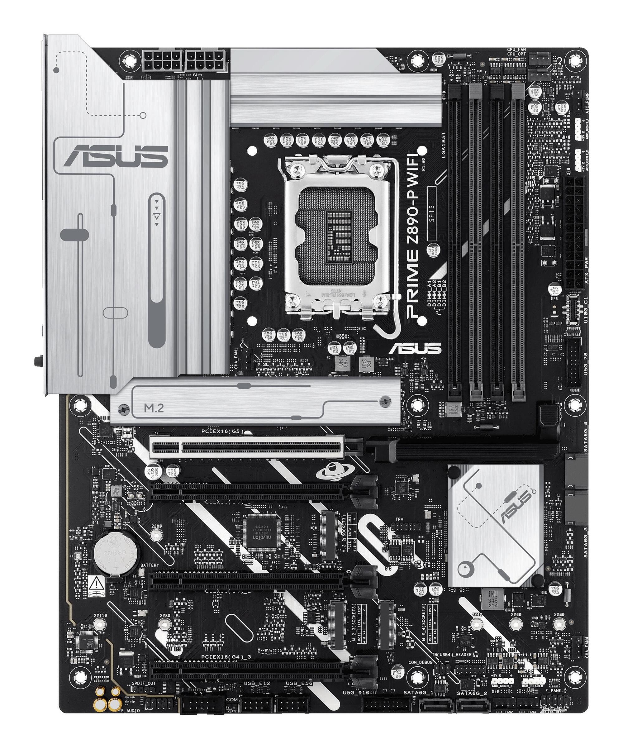 ASUS Mainboard Prime Z890-P WiFi / 90MB1I70-M0EAY0 Black