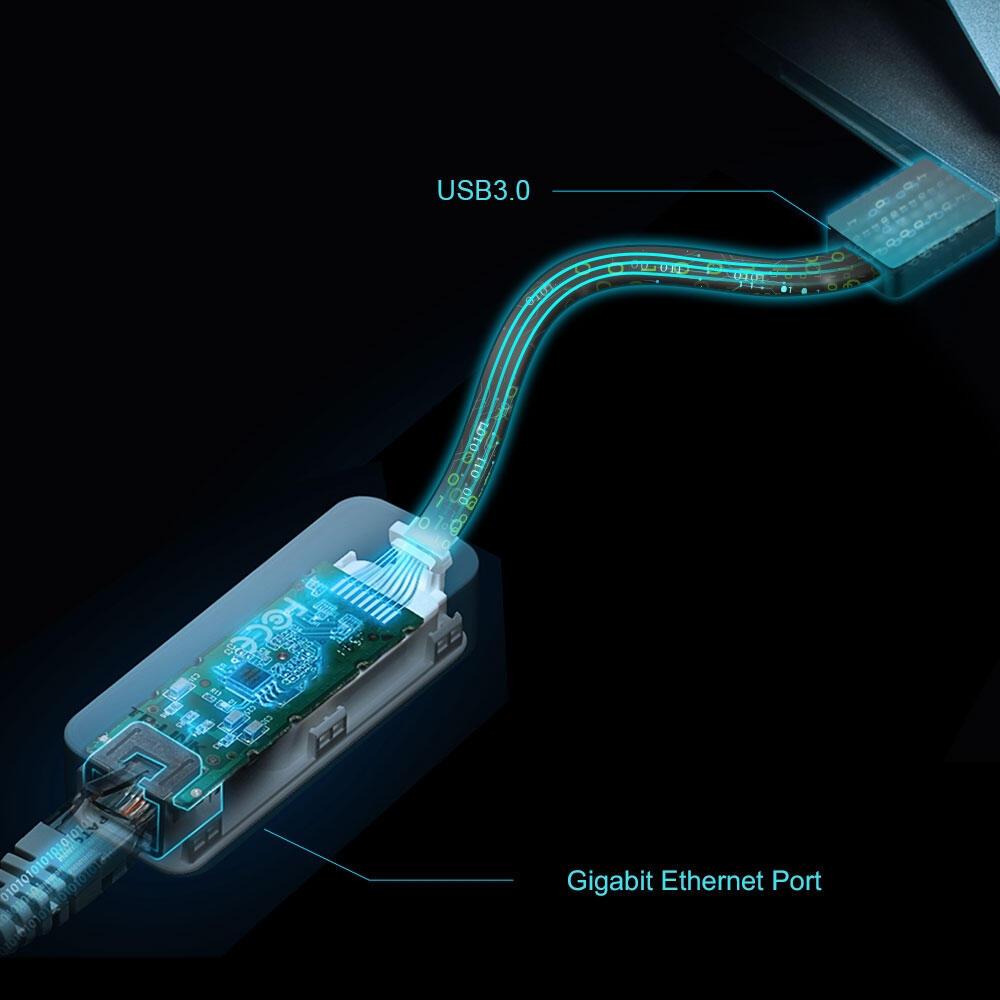 TP-Link Ethernet adapter UE306 / UE306 Black