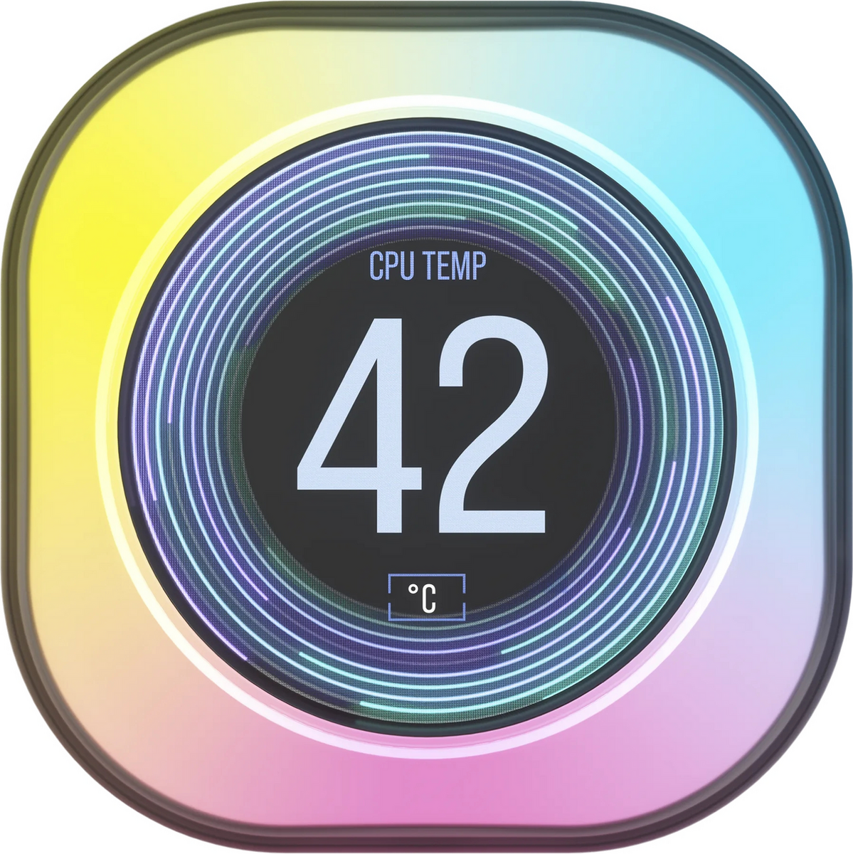 Corsair Raffreddamento ad acqua iCUE Link LCD-Display-Modul / CW-9061012-WW Bianco