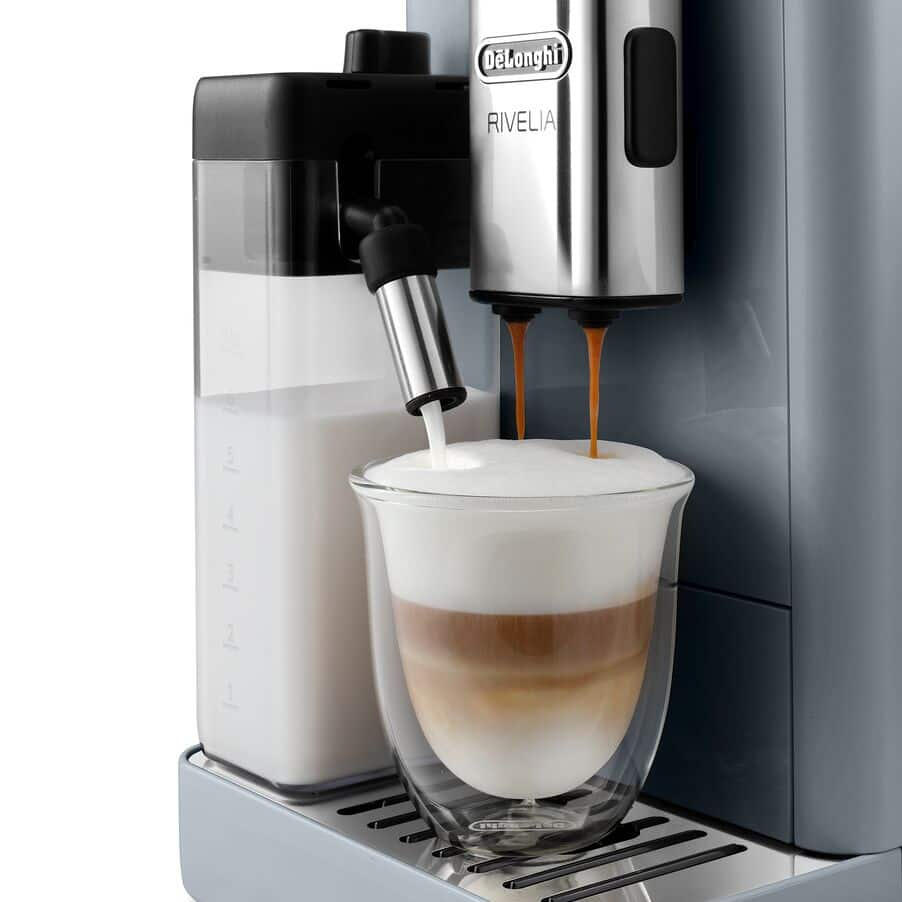 De’Longhi Máquina de café totalmente automática Rivelia / EXAM440.55.G Gris