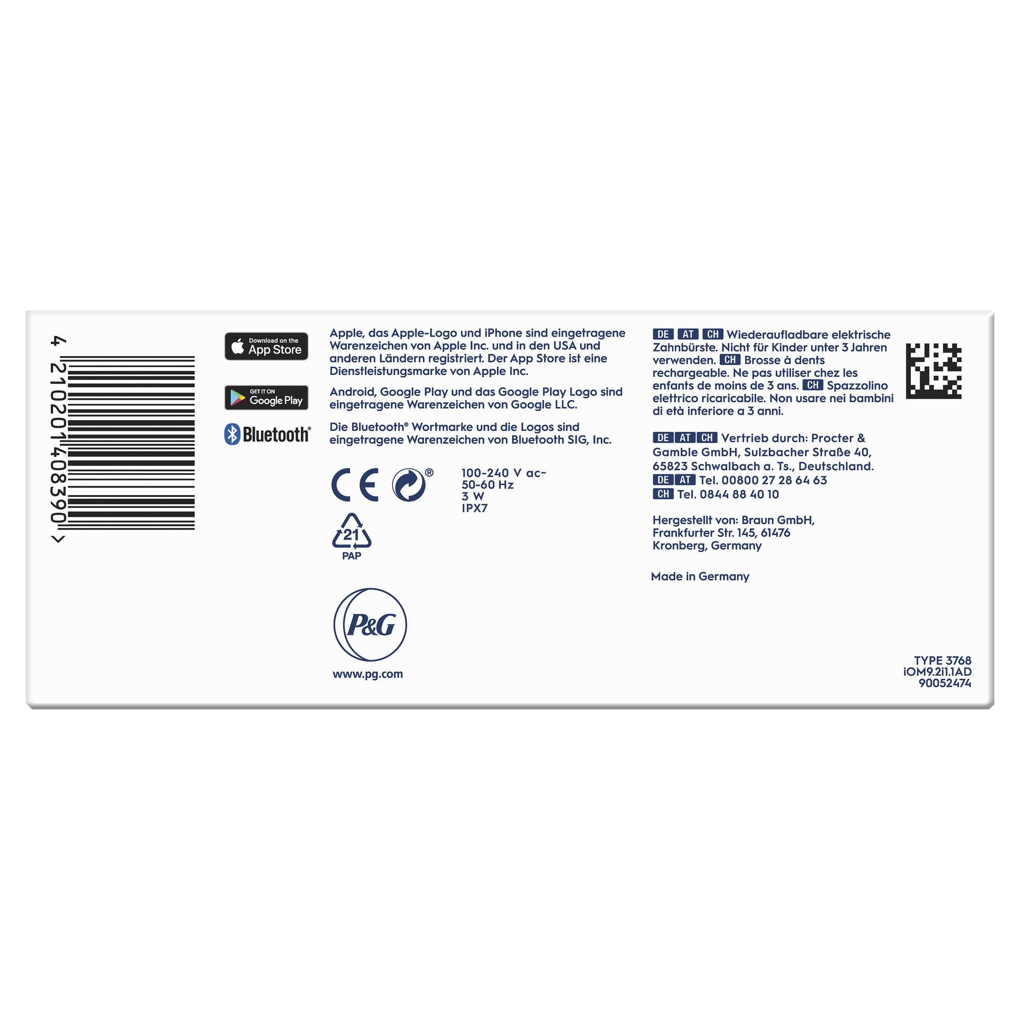 Oral-B Spazzolino da denti iO9N / 408390 Rosato