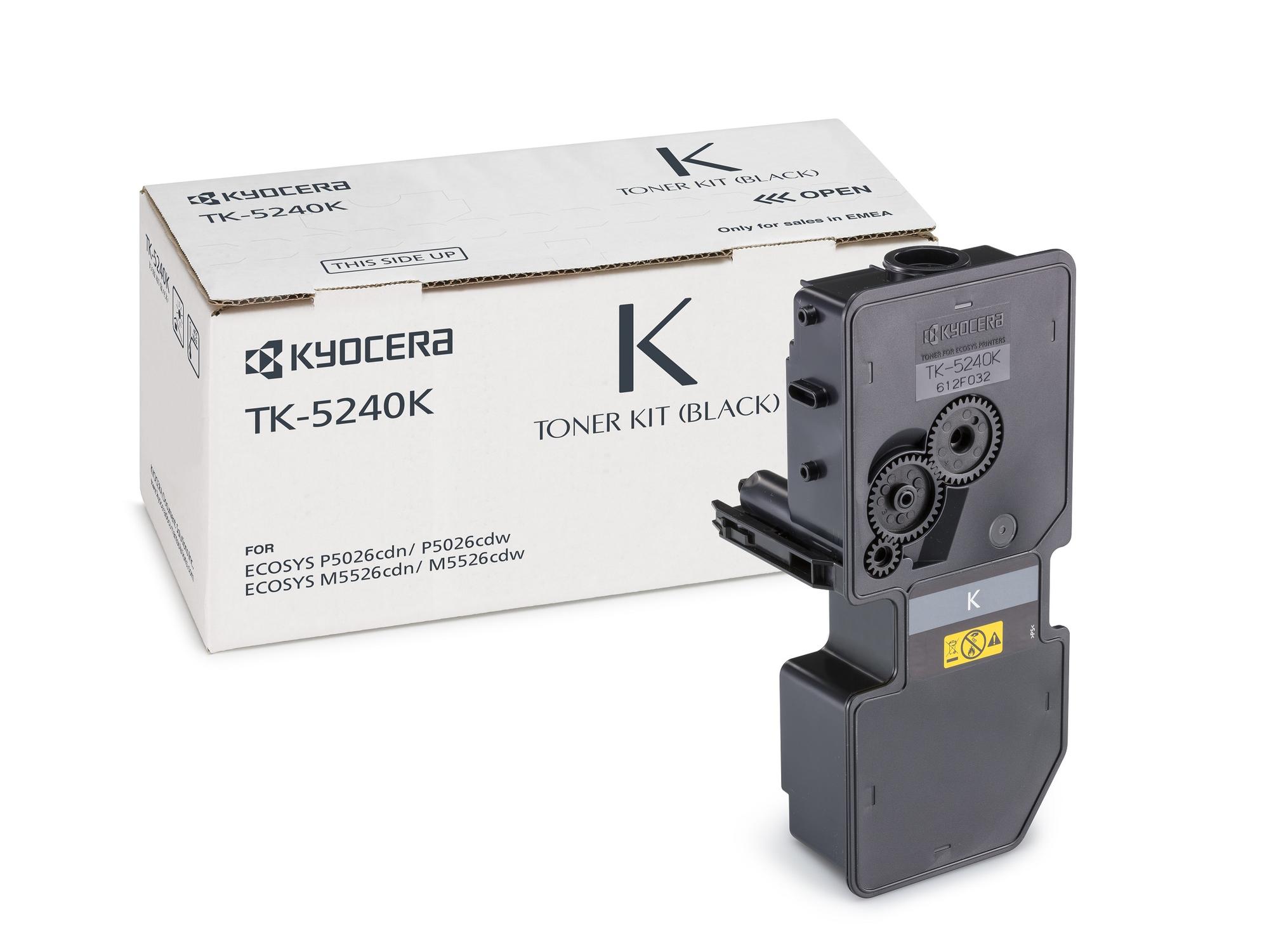 KYOCERA Tóner TK-5240K / 1T02R70NL0 Negro Standard