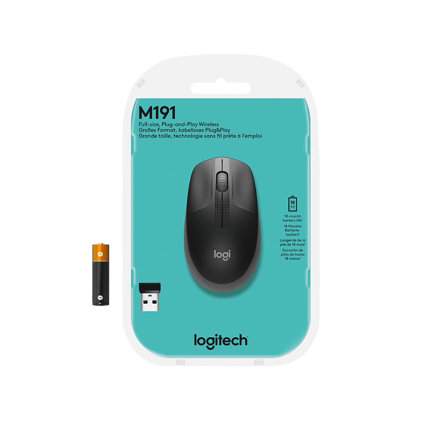 Logitech Mouse M190 / 910-005906 Grey