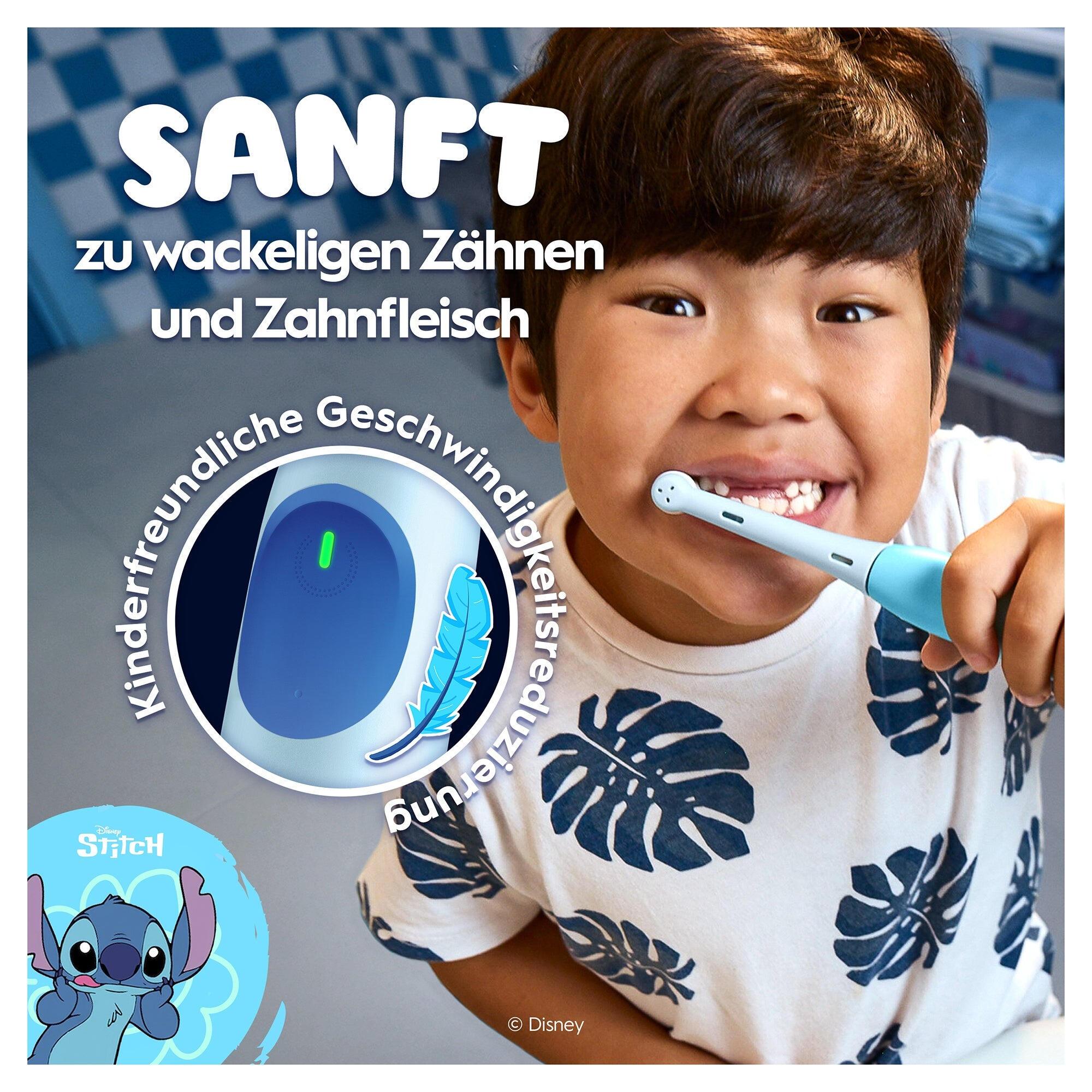 Oral-B Zahnbürste iO Kids Lilo and Stitch mit Etui / 931663 Blau