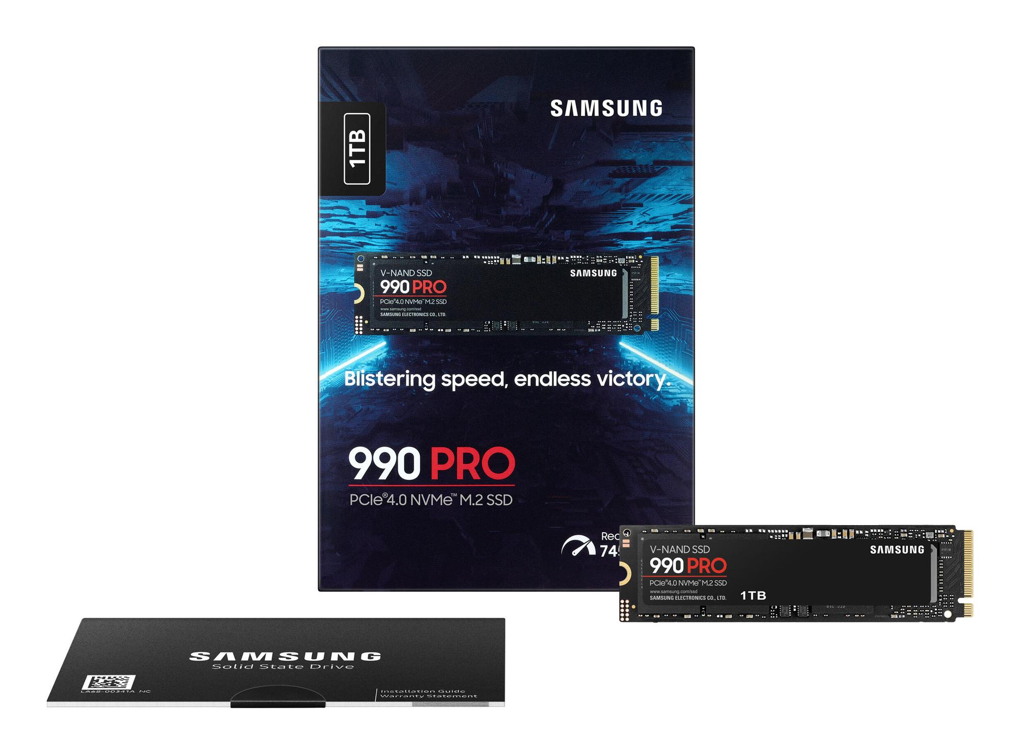 Samsung SSD M.2 Samsung 990 Pro / MZ-V9P1T0BW Multicolor