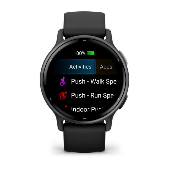 Garmin Indossabile Vivoactive 5 slate / 010-02862-10 Nero 3,05 cm (1,2")