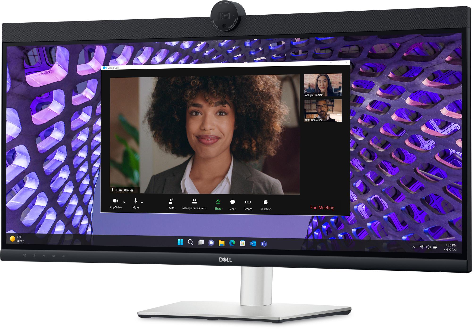 DELL Monitor P3424WEB / 210-BFOB Schwarz 86,7 cm (34.1")