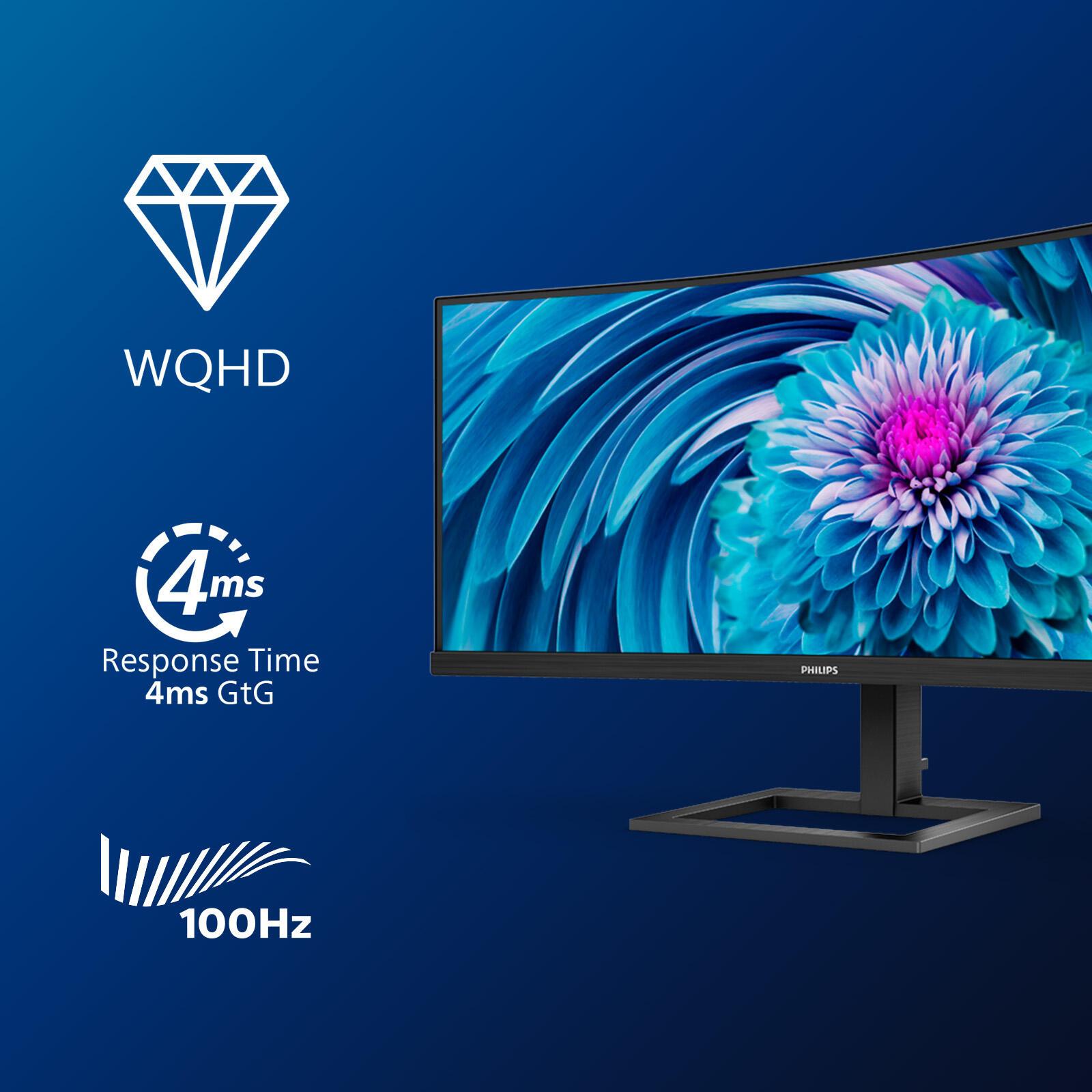 Philips Monitor 346E2CUAE/00 / 346E2CUAE/00 Negro