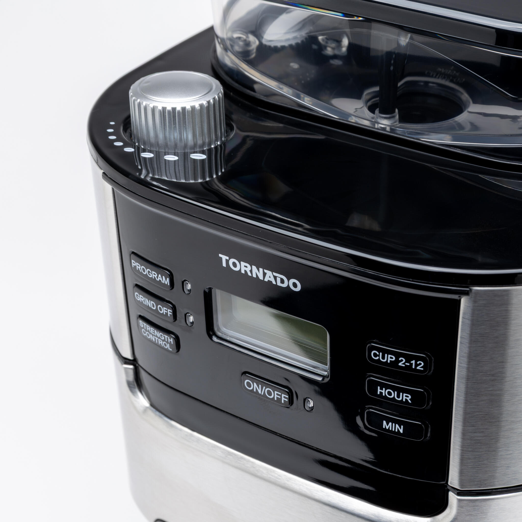 TORNADO Cafetera de filtro TCM1025A-GS Negro