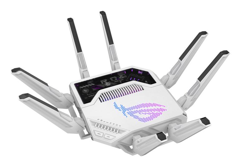 ASUS Router ROG Rapture GT-BE19000AI / 90IG09S0-MO9A0V Blanco
