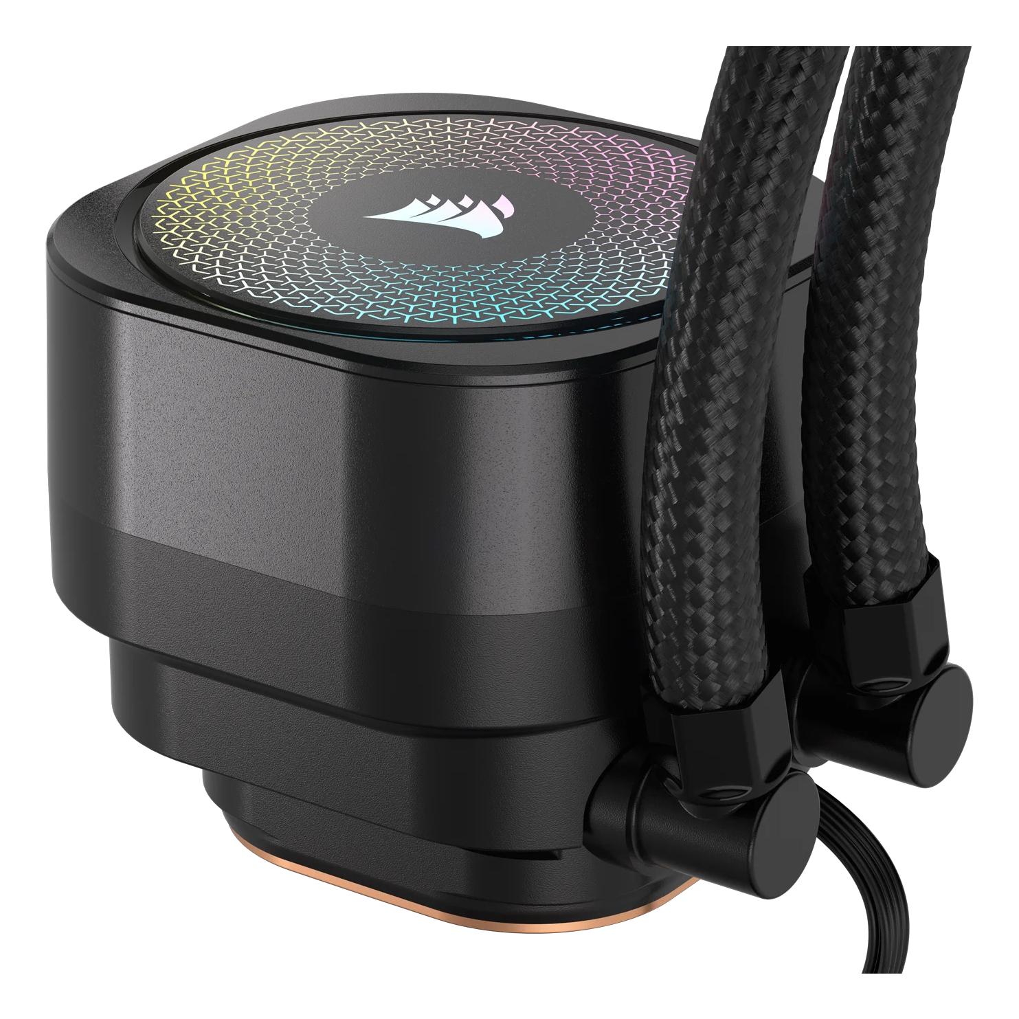 Corsair Refrigeración por agua NAUTILUS 360 ARGB / CW-9060093-WW Negro XL
