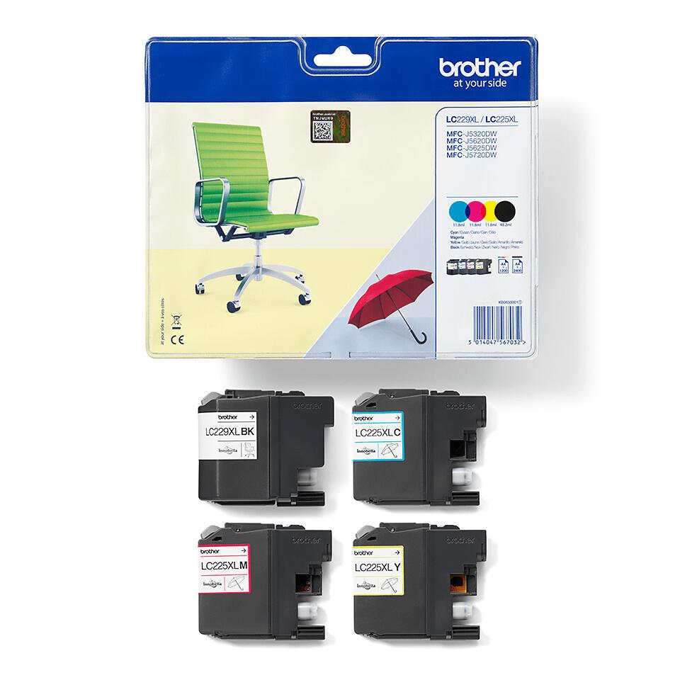 Brother Tinta LC-229XLVALBP / LC229XLVALBP BK,C,M,Y XXXL Multipack